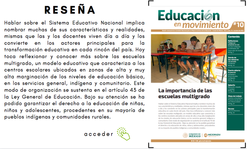 Educacion en movimiento