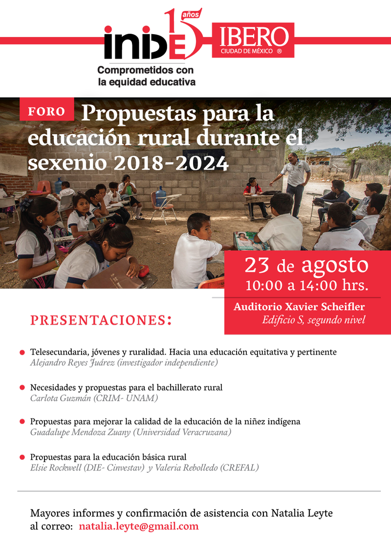 Foro agosto 2018